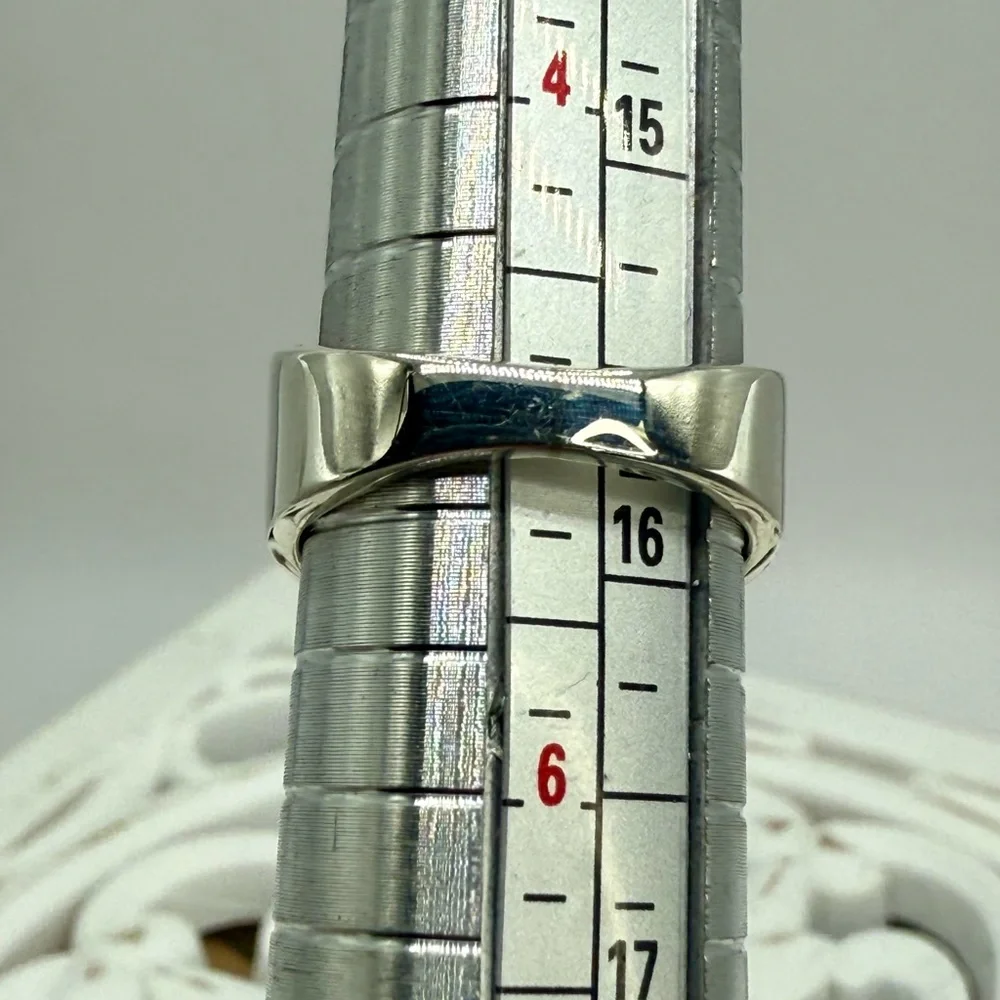 Sterling Silver Cross Ring Size 5 | Oval Shield Design | NWT | Faith Jewelry